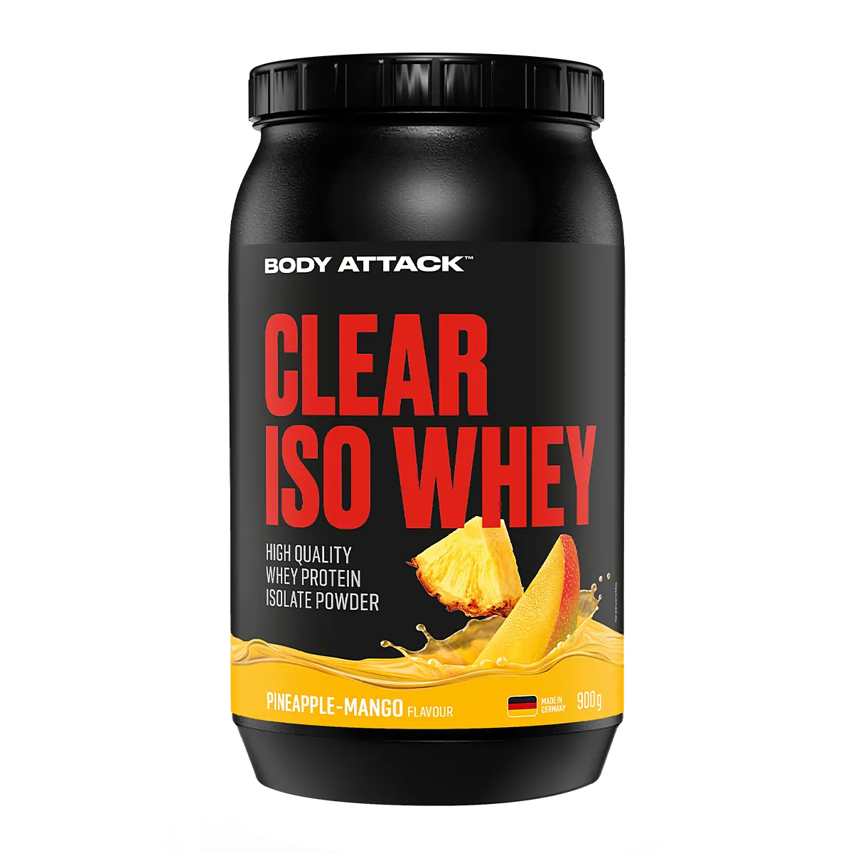 Body Attack Clear Iso Whey 900g Pineapple-Mango