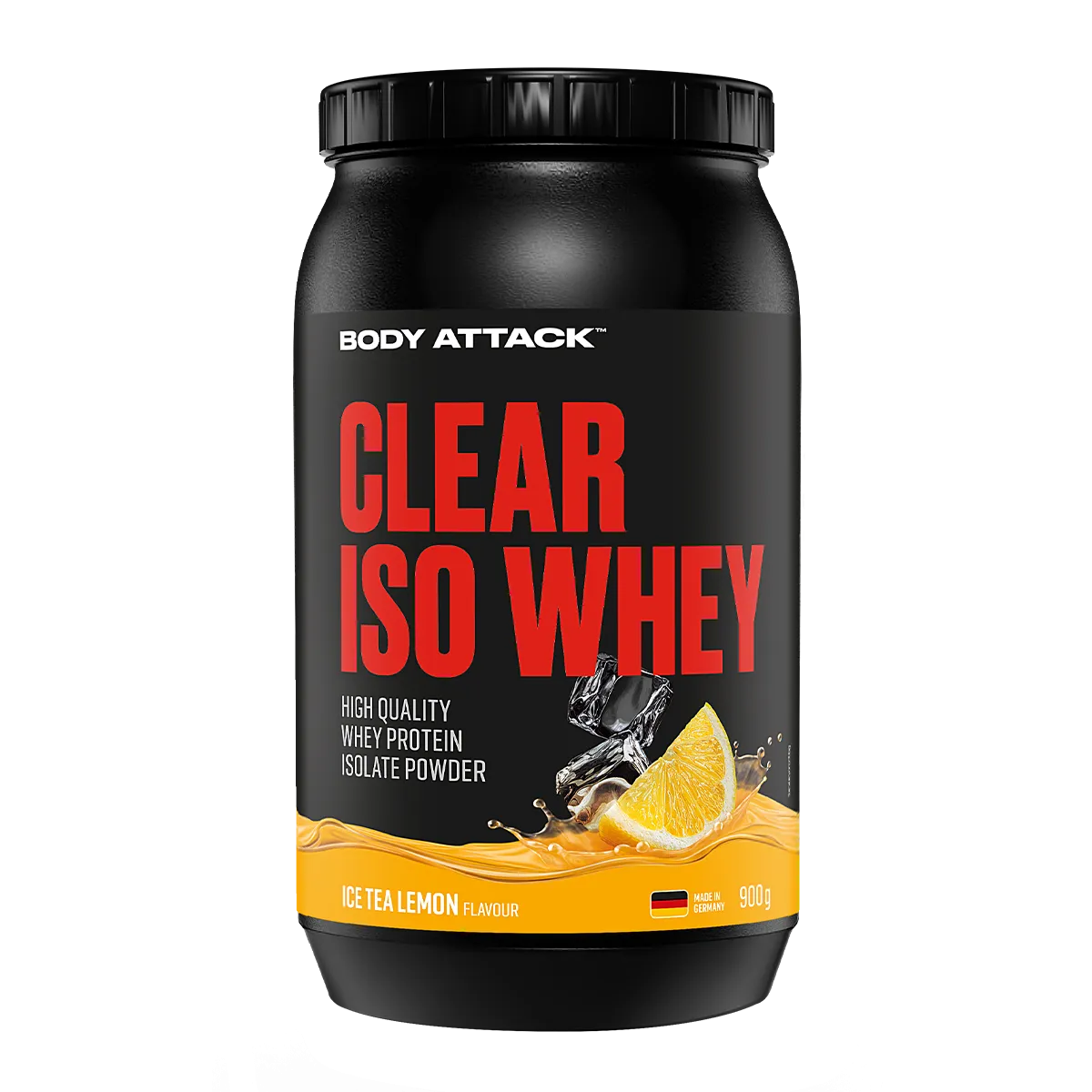 Body Attack Clear Iso Whey 900g Ic Tea Lemon