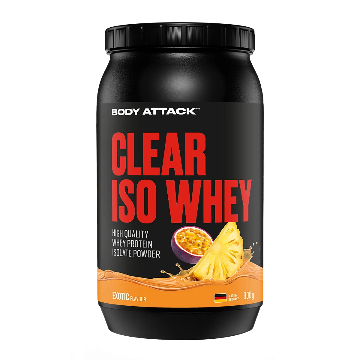 Body Attack Clear Iso Whey 900g Exotic