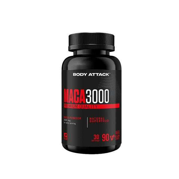 Body Attack Maca 3000 - 90 Kapseln -