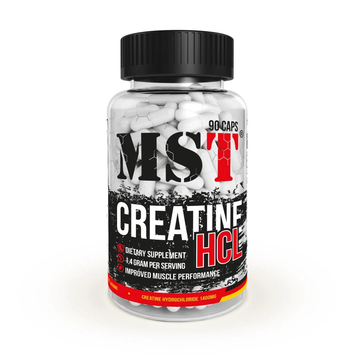 MST Nutrition Creatine HCL 90 Kapseln -