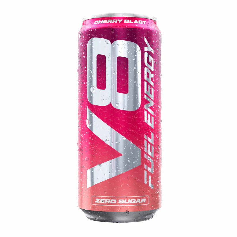 Vast V8 Fuel Energy Drink 500ml Cherry Blast