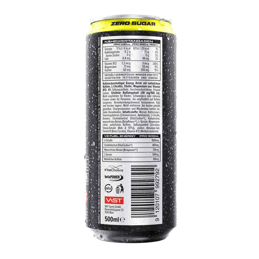 Vast V8 Fuel Energy Drink 500ml