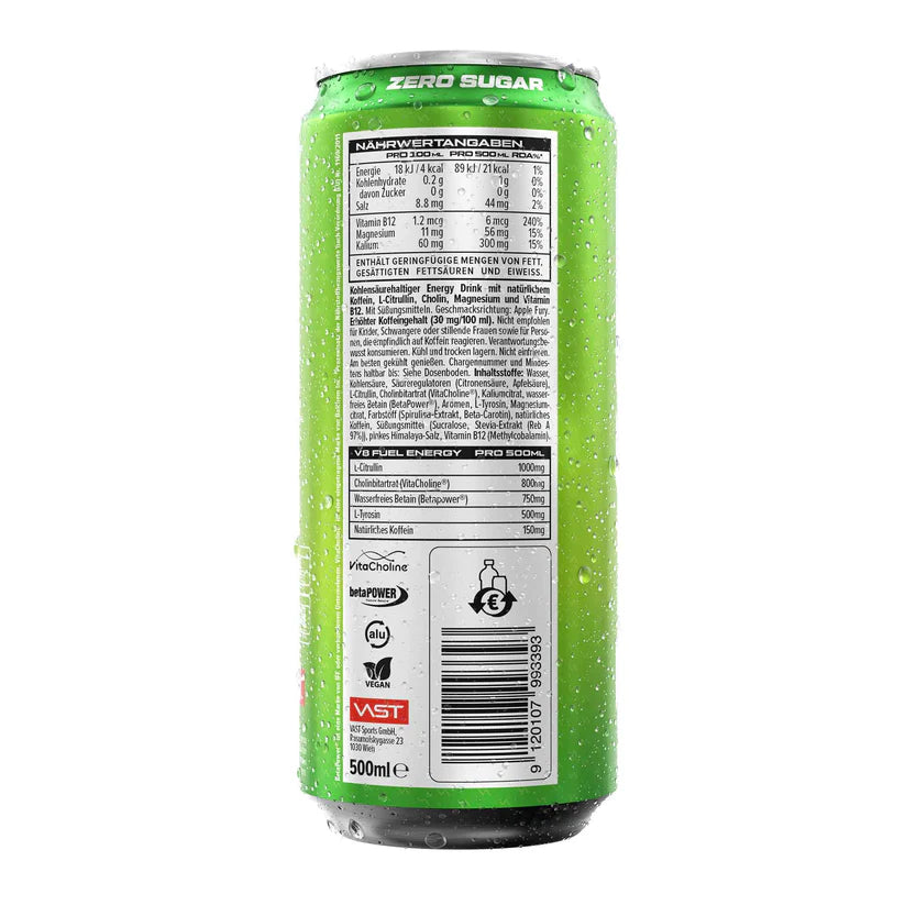 Vast V8 Fuel Energy Drink 500ml