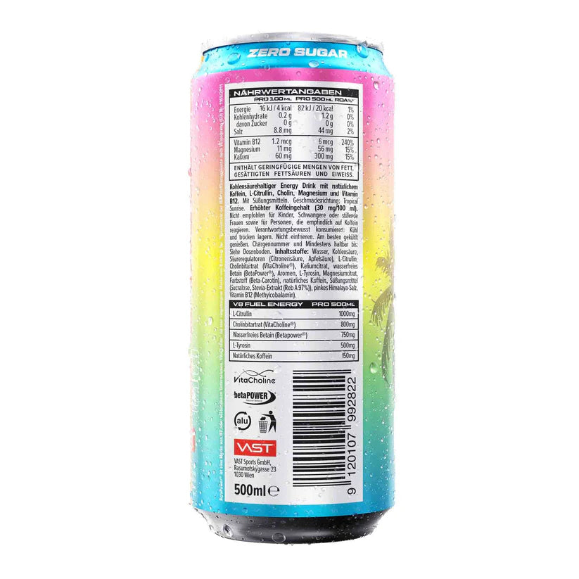 Vast V8 Fuel Energy Drink 500ml