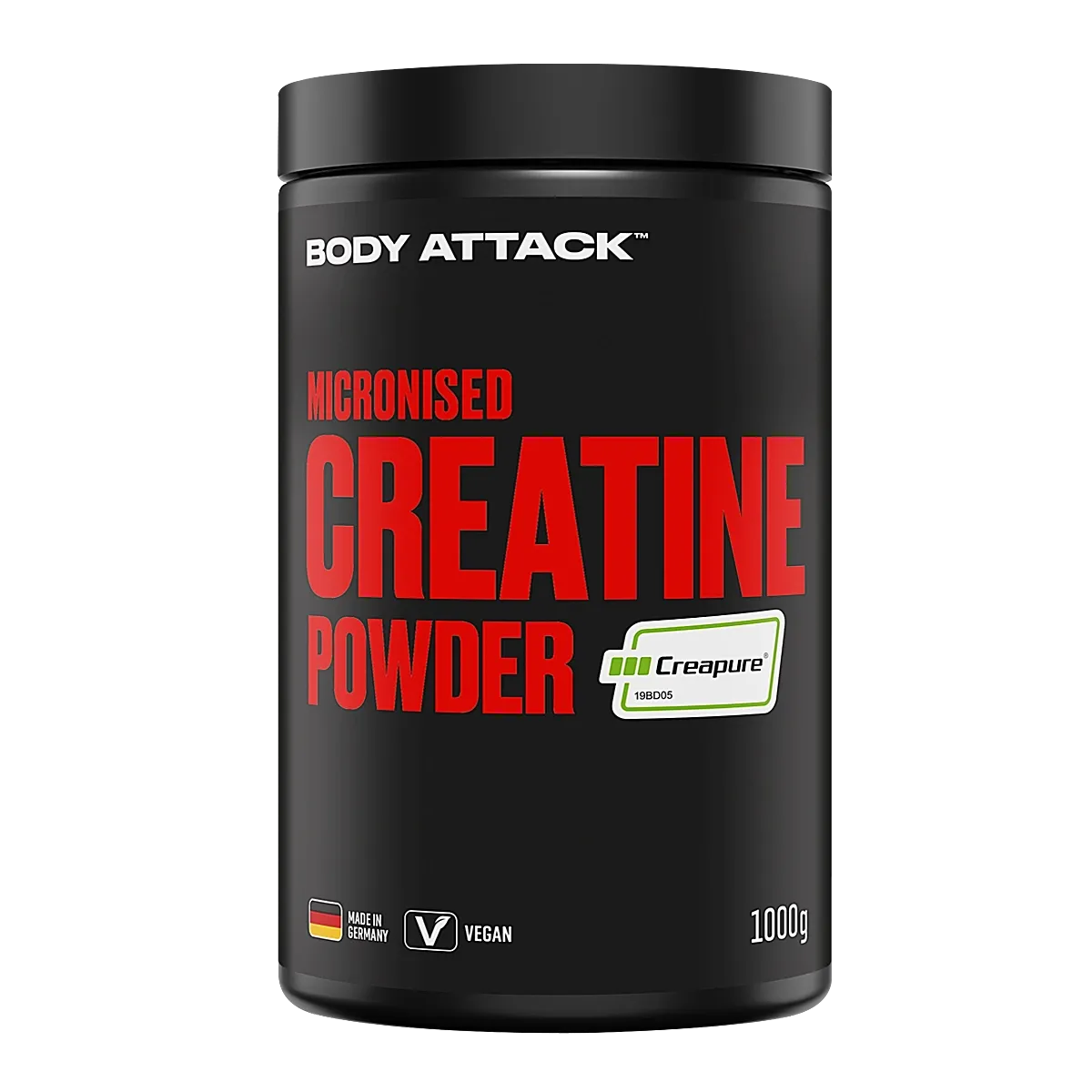 Body Attack Creapure Micronised Creatine 1000g