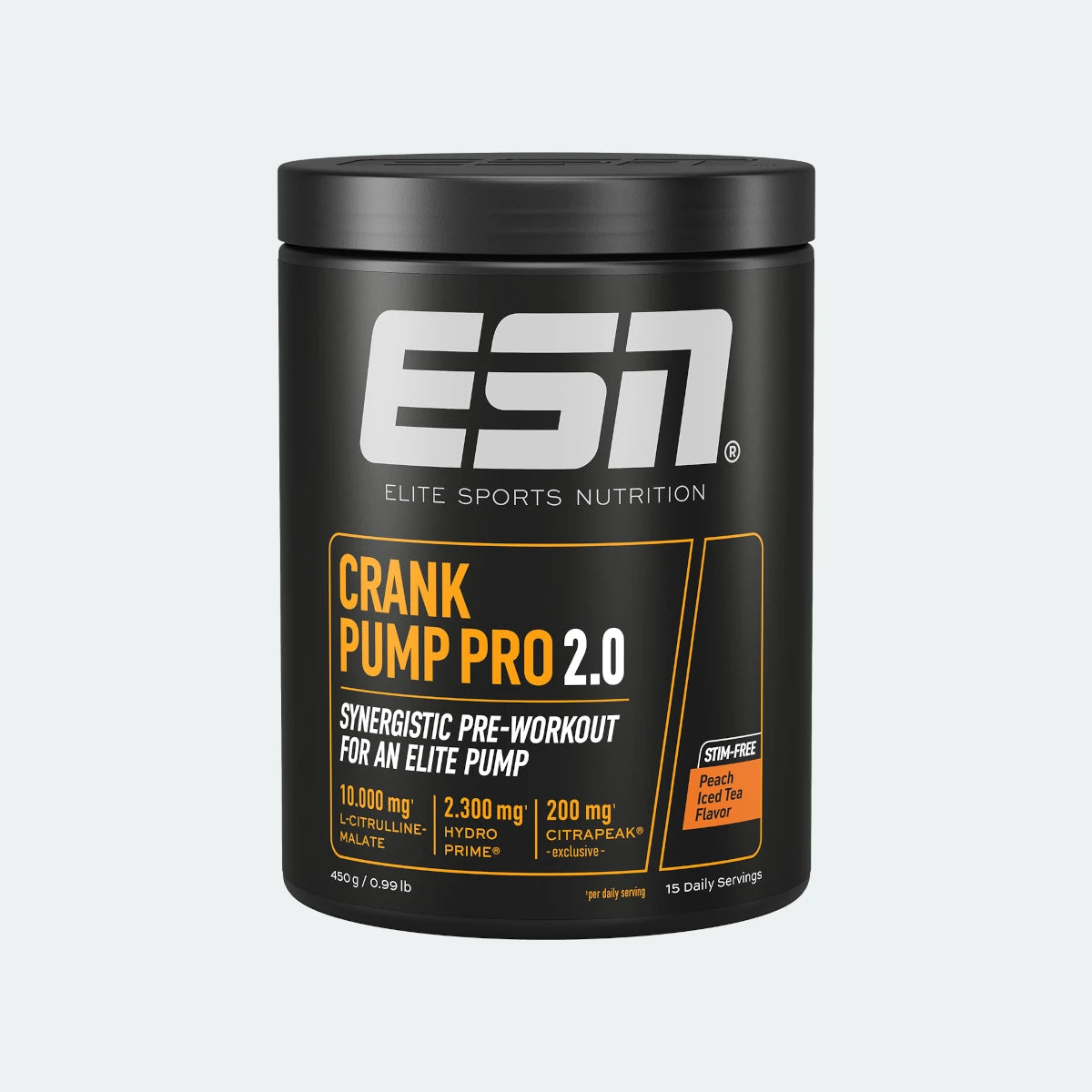 ESN Crank Pump Pro 2.0 450g peach iced tea