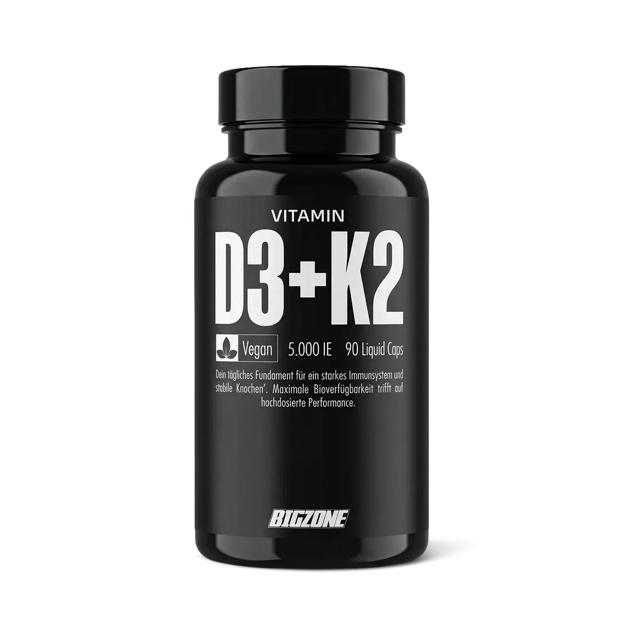 Big Zone Vitamin D3 + K2 - 90 Kapseln