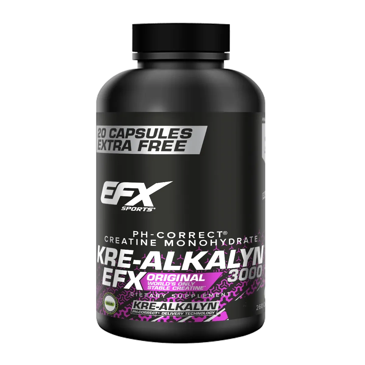 EFX Kre-Alkalyn 3000 - 260 Kapseln