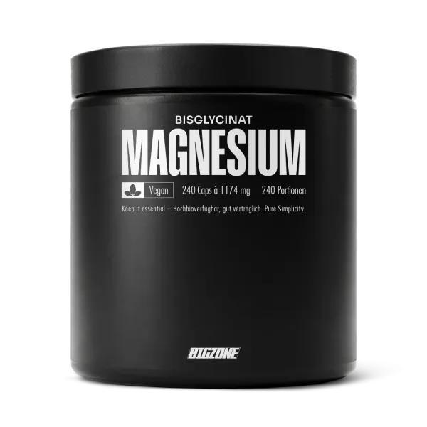 Big Zone Magnesium Bisglycinat 240 Kapseln