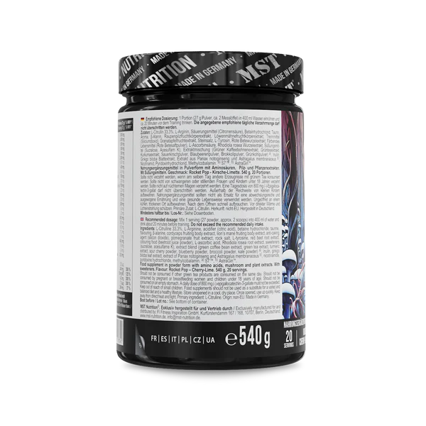 MSt Nutrition Neuro Pump - Pump Booster