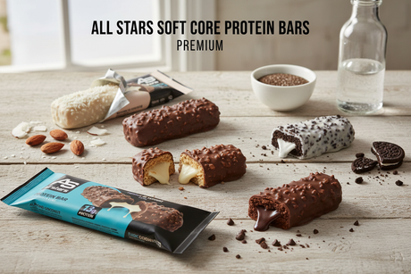 All Stars Smoth Core Protein Bar - Proteinriegel 45g Test & Review