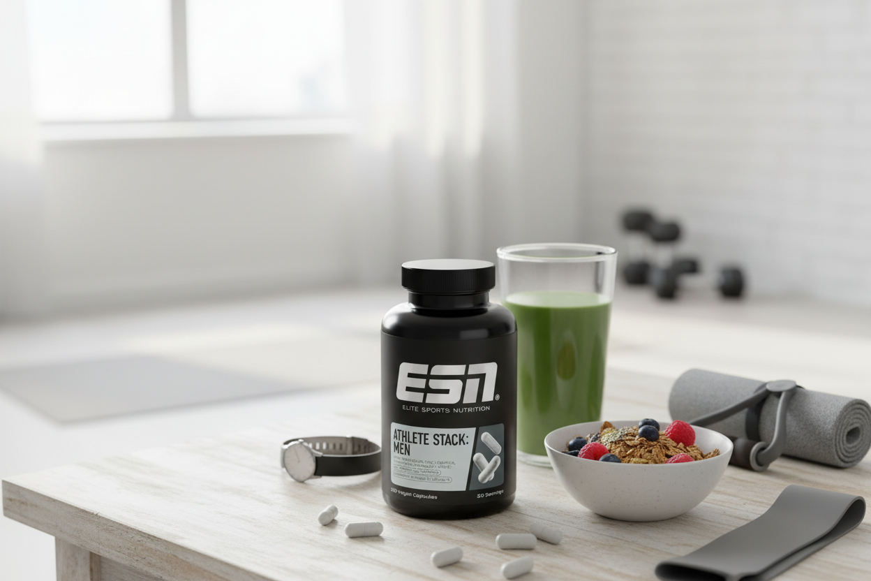 ESN Athlete Stack Men 2.0 210 Kapseln Test: Profi-Review