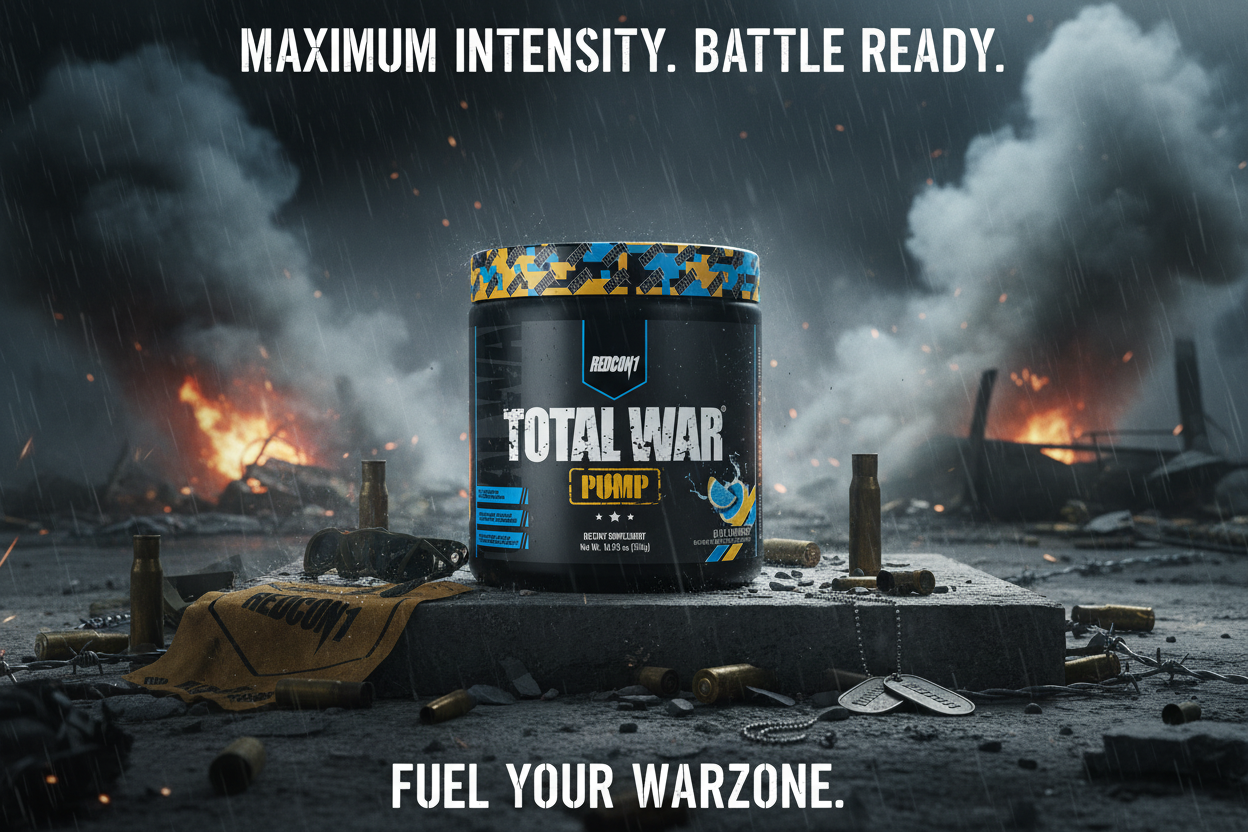 Redcon1 Total War Pump 304g Test: Profi-Review & Erfahrungen