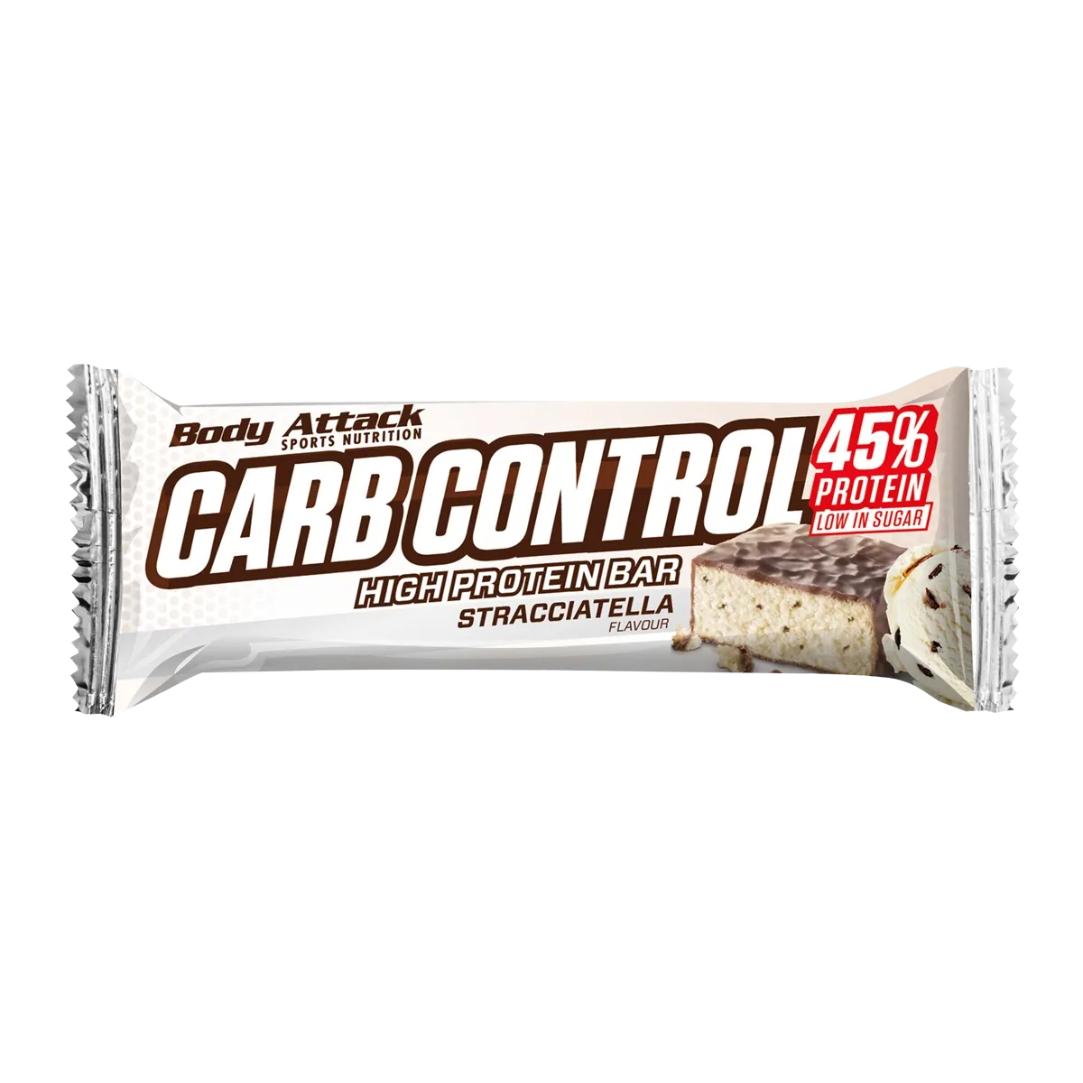 Body Attack Carb Control 100g Proteinriegel Stracciatella