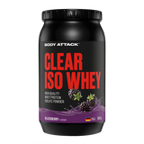 Body Attack Clear Iso Whey 900g Blackberry