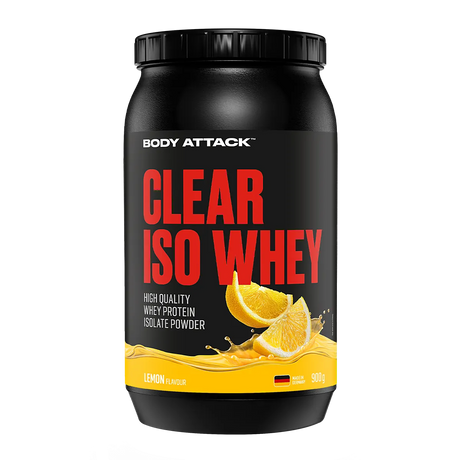 Body Attack Clear Iso Whey 900g Lemon