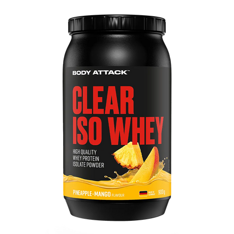 Body Attack Clear Iso Whey 900g Pineapple-Mango