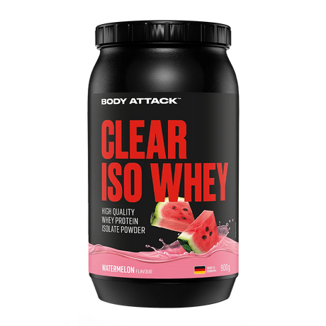 Body Attack Clear Iso Whey 900g Watermelon