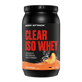 Body Attack Clear Iso Whey 900g Ice Tea Peach
