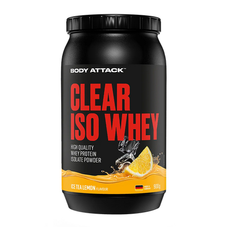 Body Attack Clear Iso Whey 900g Ic Tea Lemon