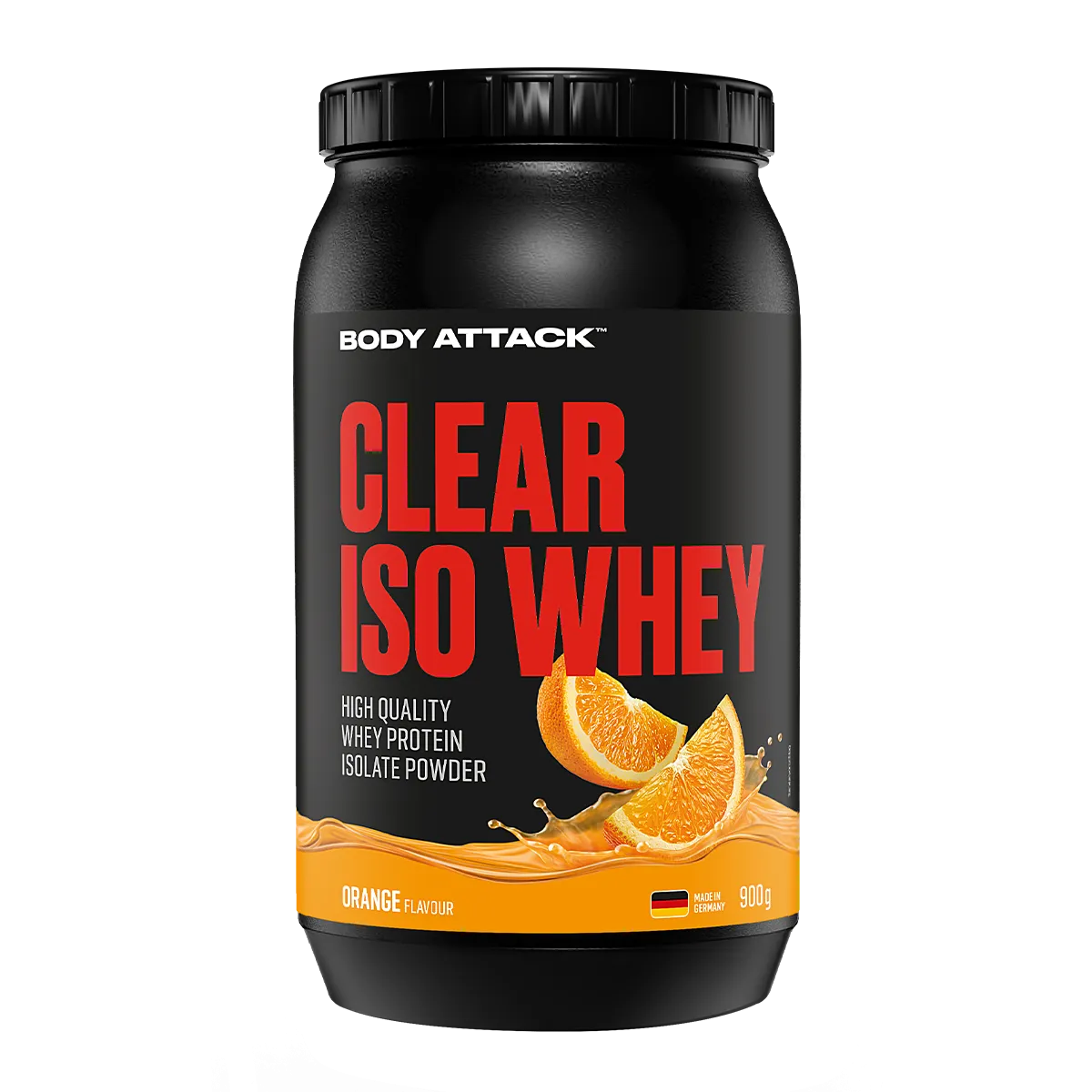 Body Attack Clear Iso Whey 900g Orange