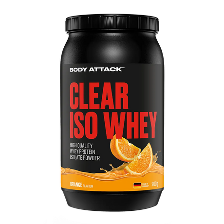 Body Attack Clear Iso Whey 900g Orange