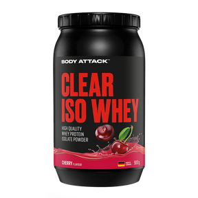 Body Attack Clear Iso Whey 900g Cherry