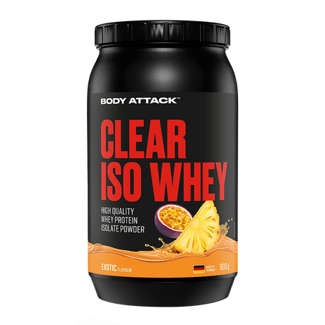 Body Attack Clear Iso Whey 900g Exotic