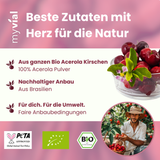 Bio Vitamin C Kapseln aus Acerola