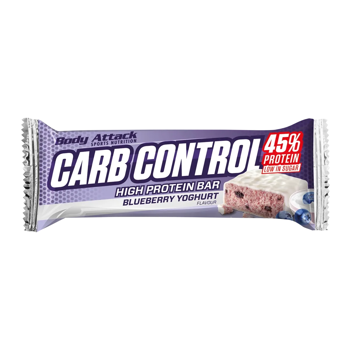 Body Attack Carb Control 100g Proteinriegel Blueberry Yoghurt