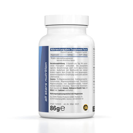 "All Stars Magnesium Bisglycinat/Citrat"