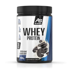 All Stars 100% Whey Protein 908g Cookies & Cream