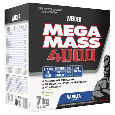 "Weider Mega Mass 4000"