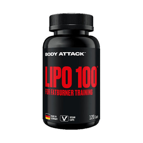 Body Attack Lipo 100 - 120 Kapseln - 