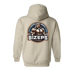 Bizeps Store Hoodie Sand - 