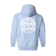 Bizeps Store Hoodie light Blue - 