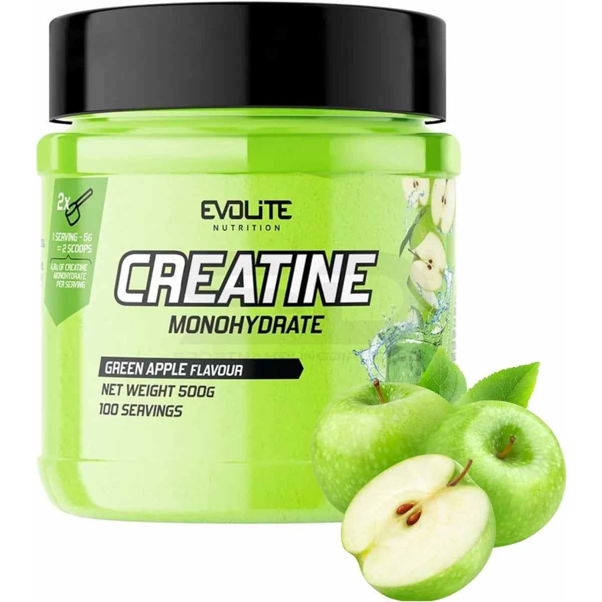 Evolite Nutrition Creatine Monohydrate 500g - 