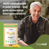 Omega 3 Kapseln aus Algenöl - Vegan