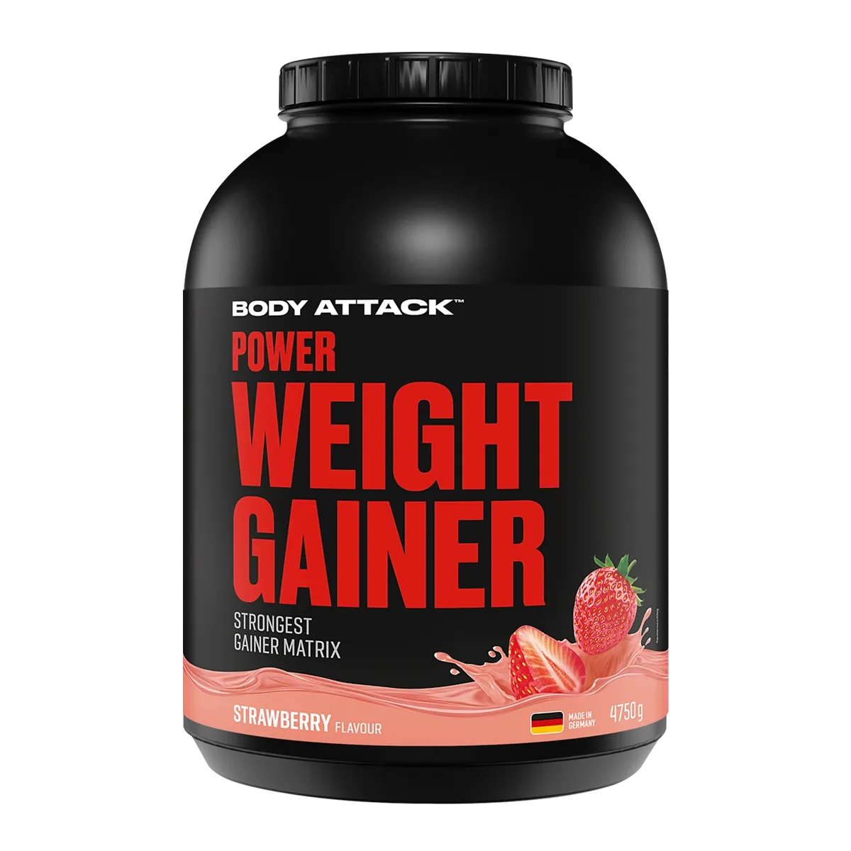 Body Attack Power Weight Gainer 4750g Strawberry