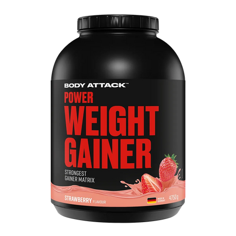 Body Attack Power Weight Gainer 4750g Strawberry