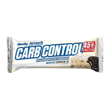 Body Attack Carb Control 100g Proteinriegel White Cookie-O