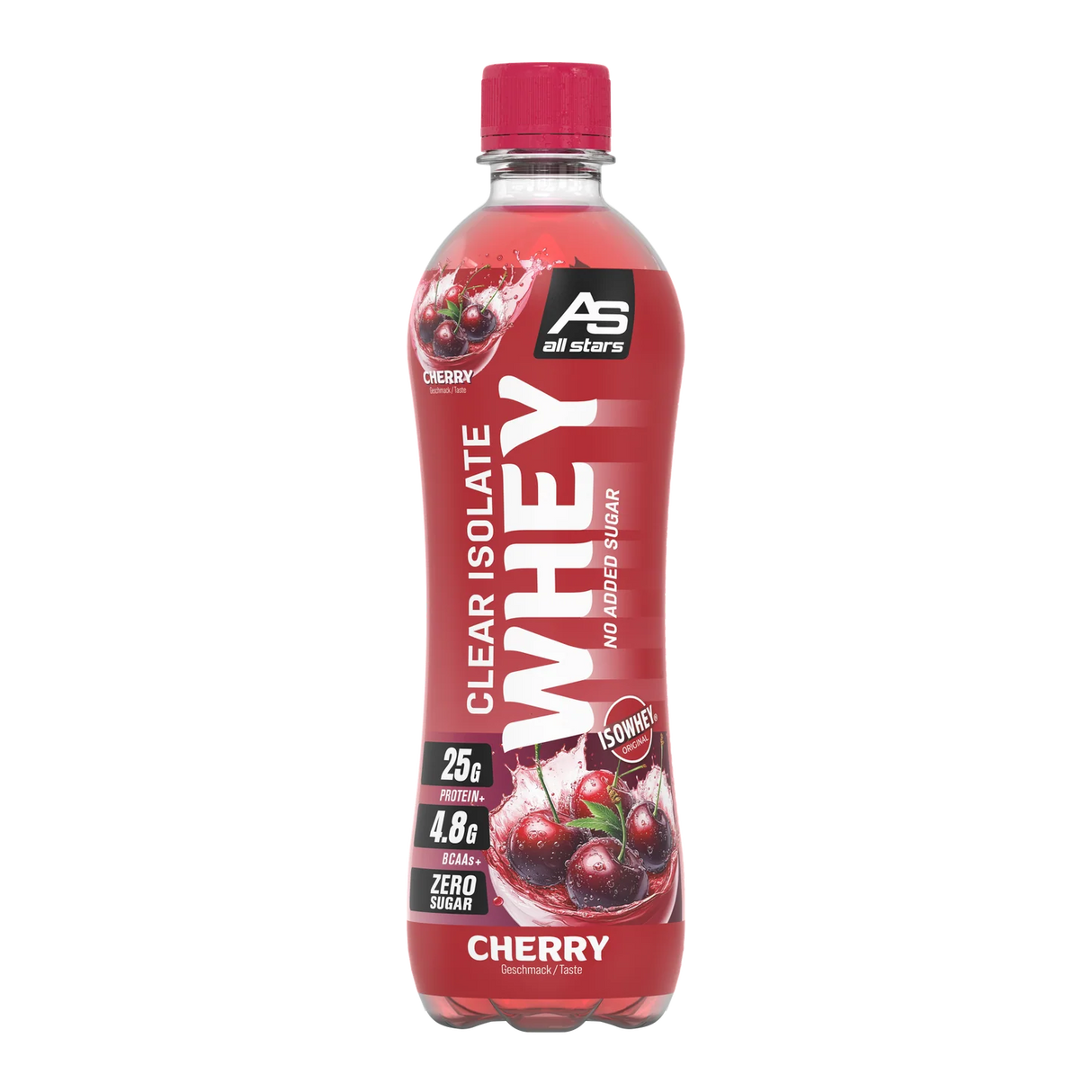 All Stars Isowhey Clear Isolate RTD 500ml Cherry