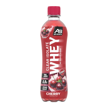 All Stars Isowhey Clear Isolate RTD 500ml Cherry