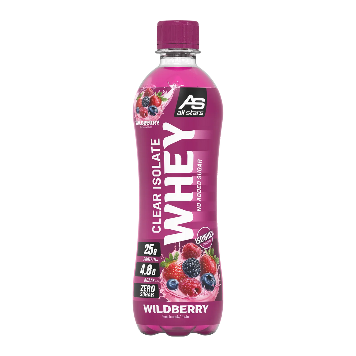 All Stars Isowhey Clear Isolate RTD 500ml Wildberry