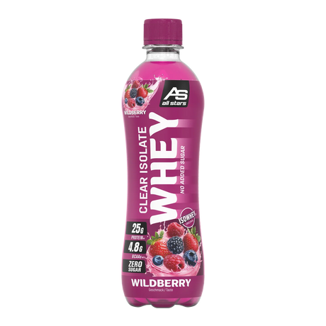 All Stars Isowhey Clear Isolate RTD 500ml Wildberry