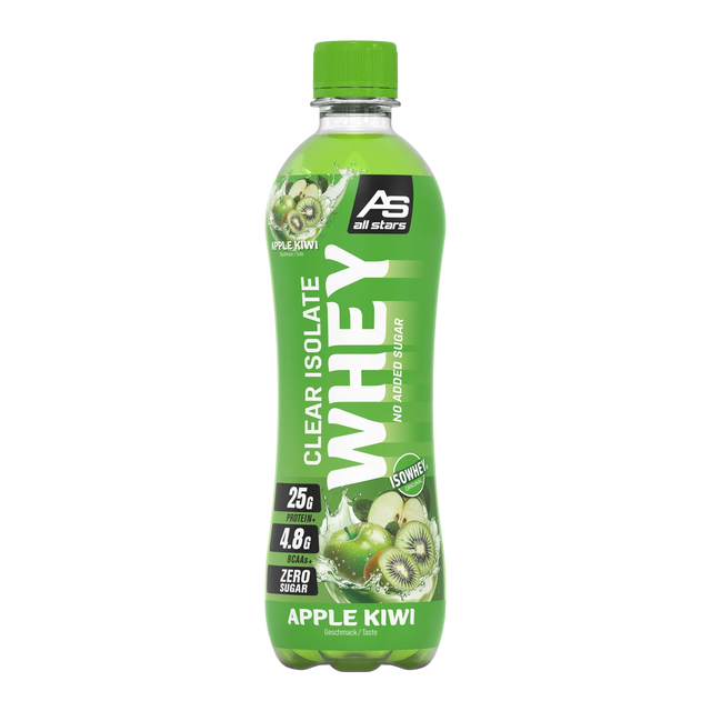All Stars Isowhey Clear Isolate RTD 500ml Apple Kiwi