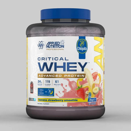 Applied Nutrition Critical Whey 2kg banaa strawberry smoothie