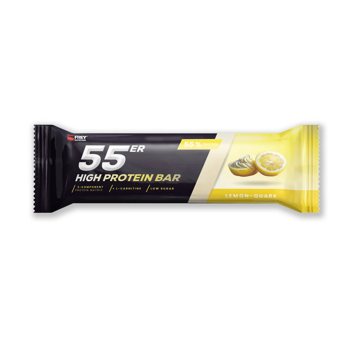 Frey Nutrition 55er Proteinriegel 50g Lemon Quark