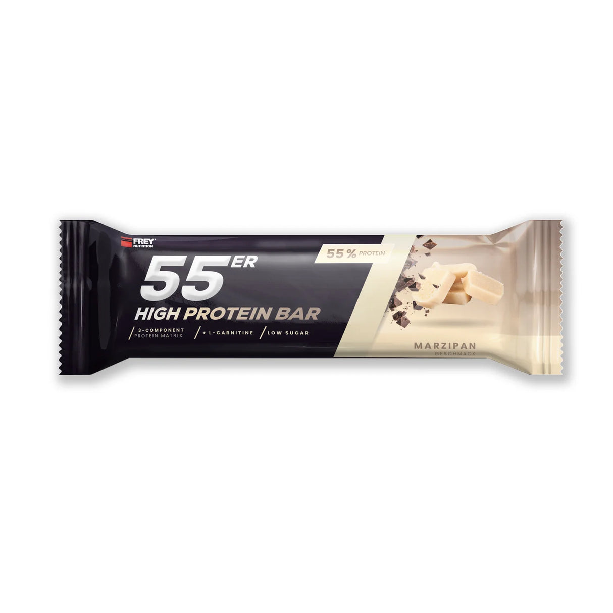 Frey Nutrition 55er Proteinriegel 50g Marzipan